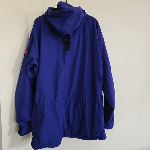 Vtg Polo Ralph Lauren Parka Size L Hi-Tech Jacket w/Ultrex Royal Blue *read* - Picture 6 of 16